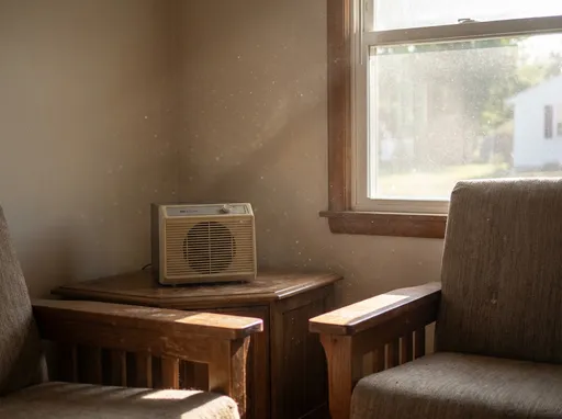 Indoor air particles contributing to eye irritation