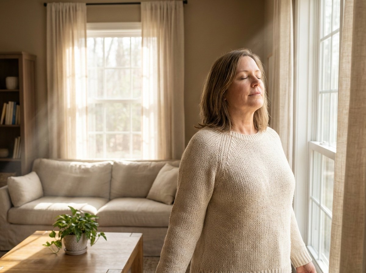 Uncomfortable breathing indoors caused by indoor air conditions