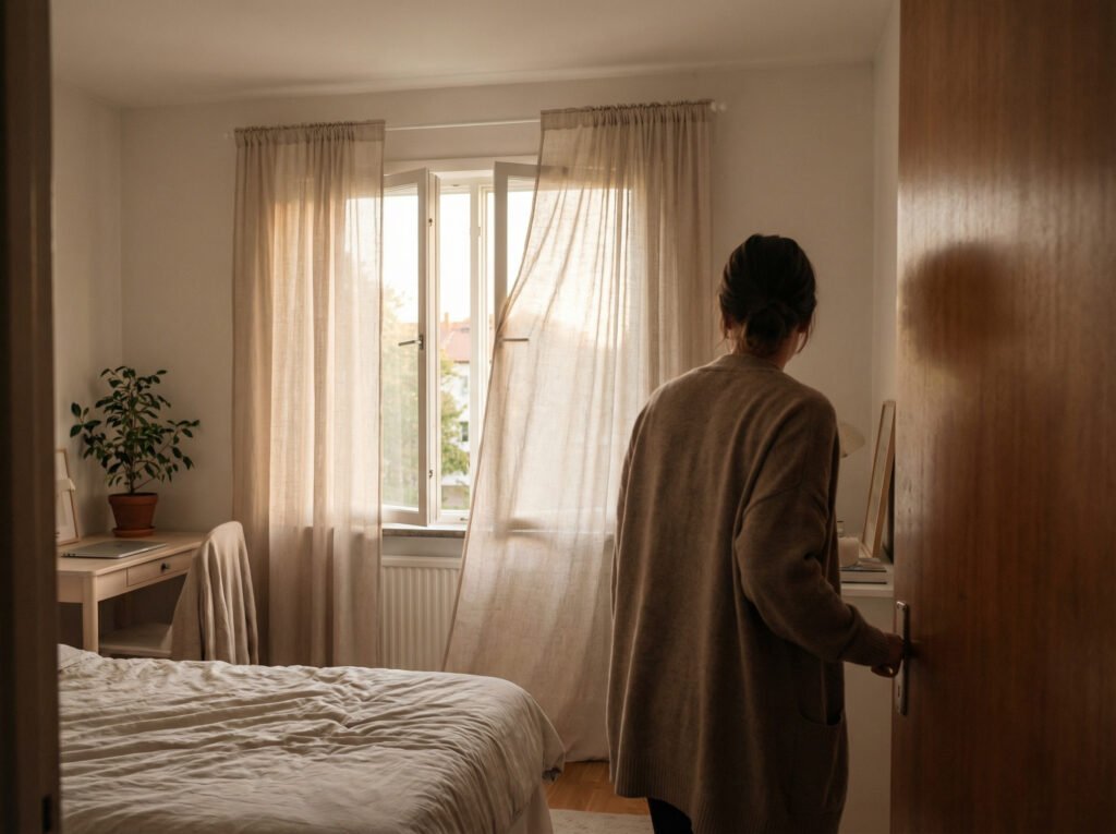 Stuffy nose in the morning: improving bedroom airflow at night