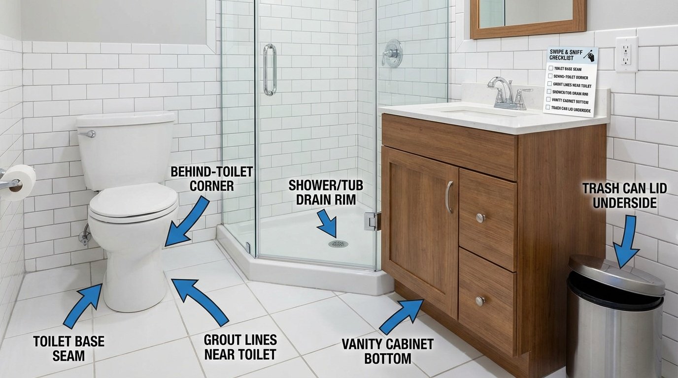 Bathroom Smells Like Urine/Ammonia That Won’t Go Away